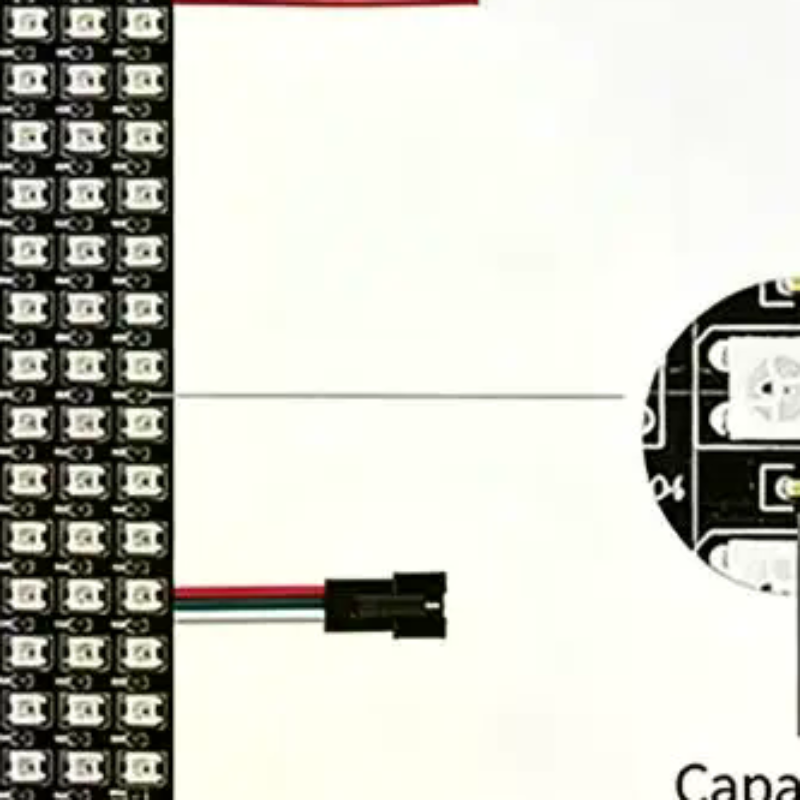 Rgb Led Matrix 8X8 - WS2812B Smart Pixel Module Matrix Paneel