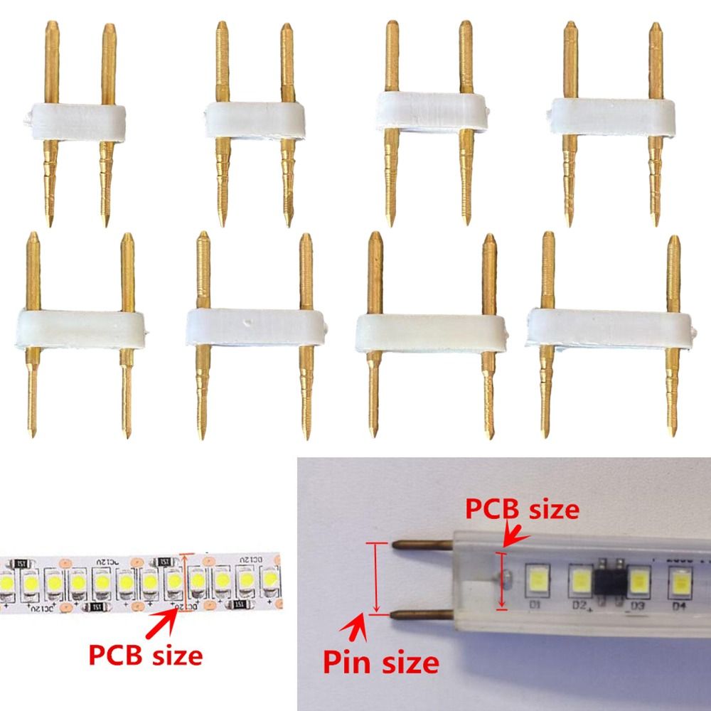 Rgb Led Matrix 8X8 - 5 Stuks Goud Rgb Connector Koper