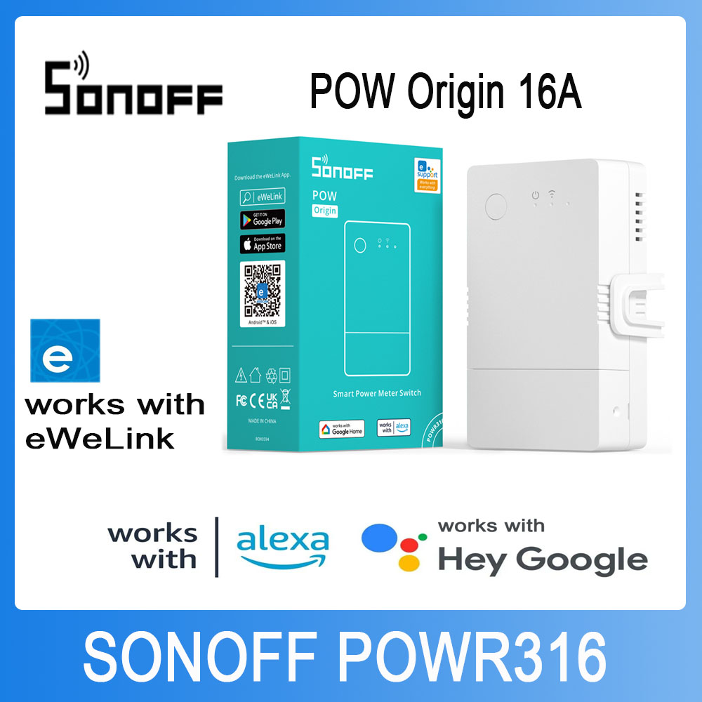 SONOFF POWR316 Pow Origin Smar - Sonoff Basic Switch recensie en prijs